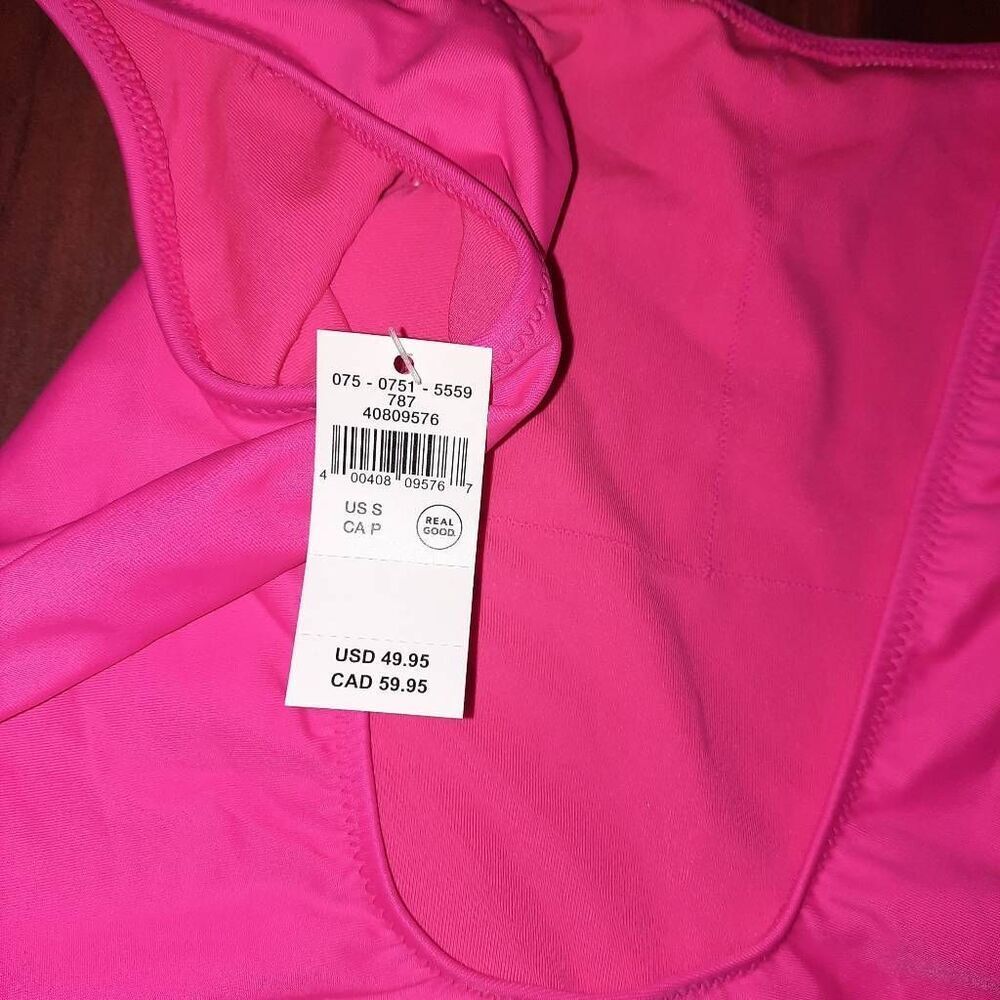 Aerie Capricorn Hot Pink Swim Suit New With Tags - Picture 2 of 4